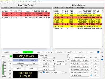 EME expedice FS/EA8DBM 1296 MHz