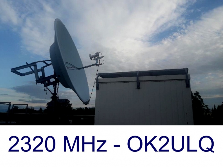 OK2ULQ v EME DUBUS 2320 MHz