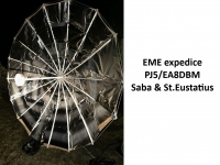 EME expedice PJ5/EA8DBM 1296 MHz